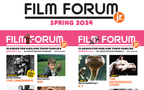 New! Spring 2024 Film Forum Jr. Calendar
